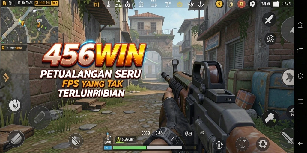 Gameplay intens 456WIN dengan aksi FPS yang mendebarkan.