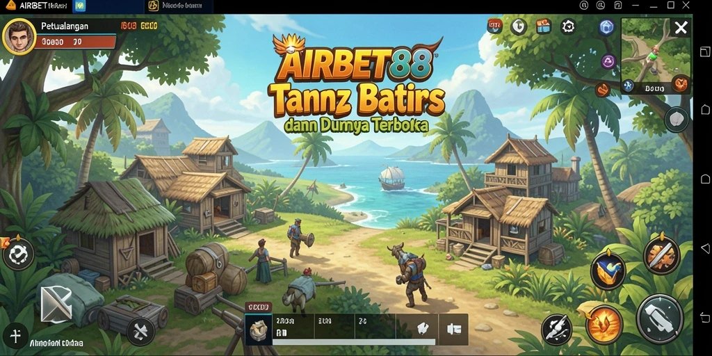 Tampilan menarik dari gameplay Open World AIRBET88.