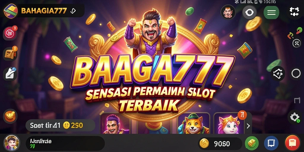Tangkapan layar gameplay BAHAGIA777 menampilkan keseruan permainan Slot.