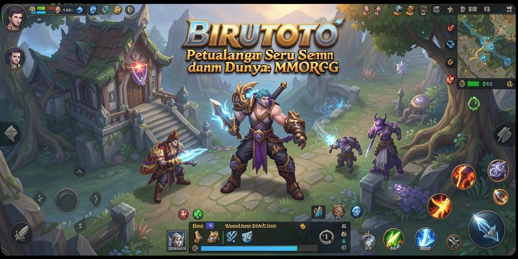 Gameplay memukau dalam dunia fantasi BIRUTOTO.