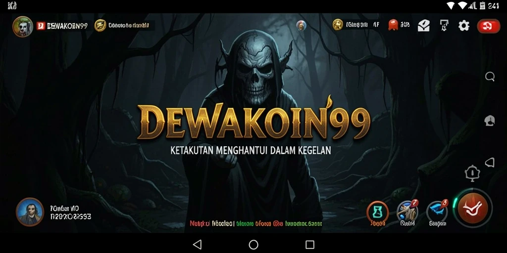 Gameplay DEWAKOIN99 yang menegangkan dengan atmosfer Horror yang mencekam.