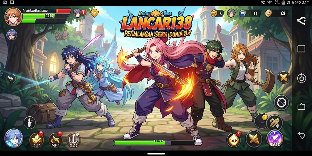 Screenshot menampilkan aksi seru gameplay LANCAR138.