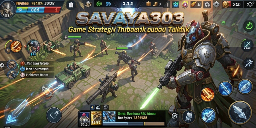 Screenshot gameplay SAVAYA303 yang menunjukkan strategi dan taktik yang mendalam.