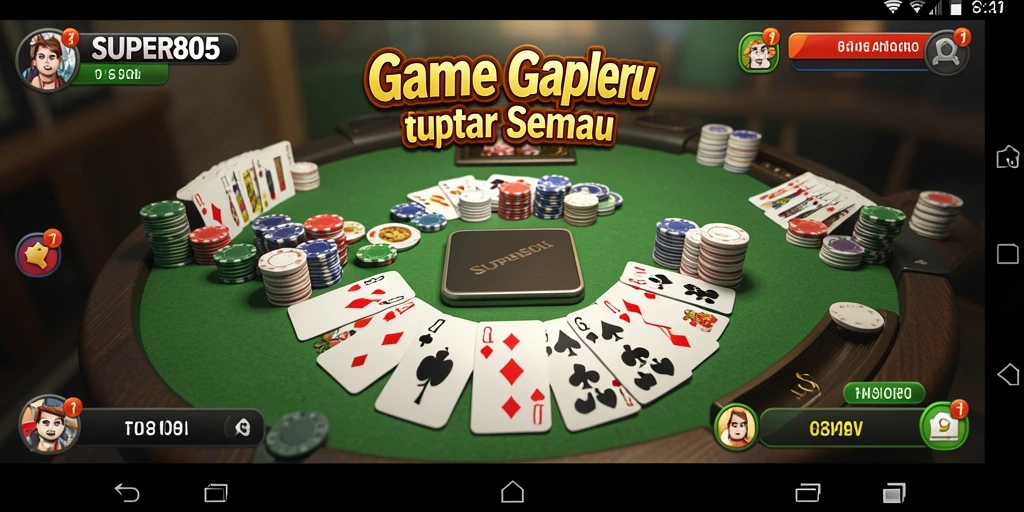 Screenshot gameplay SUPER805 yang menarik dan mendebarkan.
